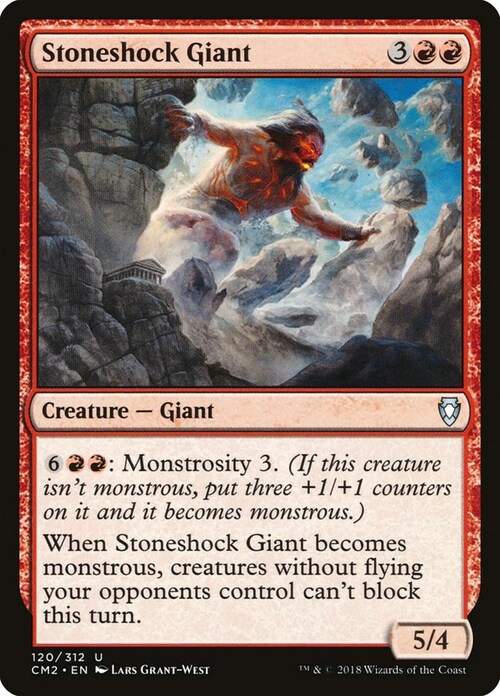 Stoneshock Giant Card Front