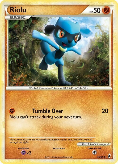 Riolu Card Front