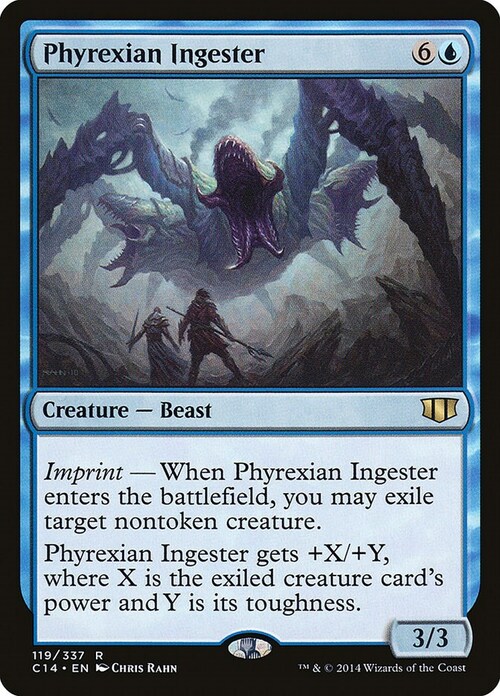 Phyrexian Ingester Card Front