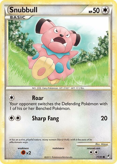 Snubbull Card Front