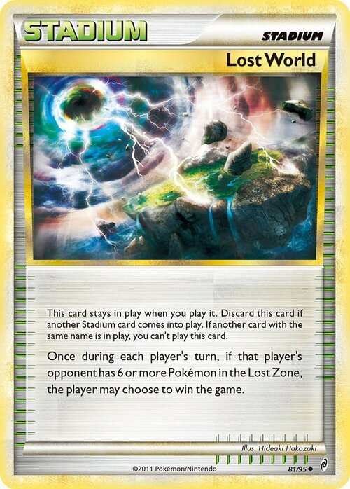 Lost World Card Front