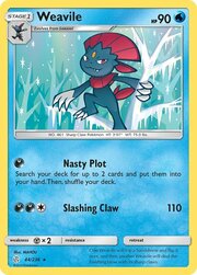 Weavile [Nasty Plot | Slashing Claw]