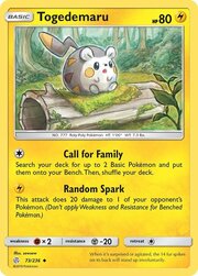 Togedemaru [Call for Family | Random Spark]