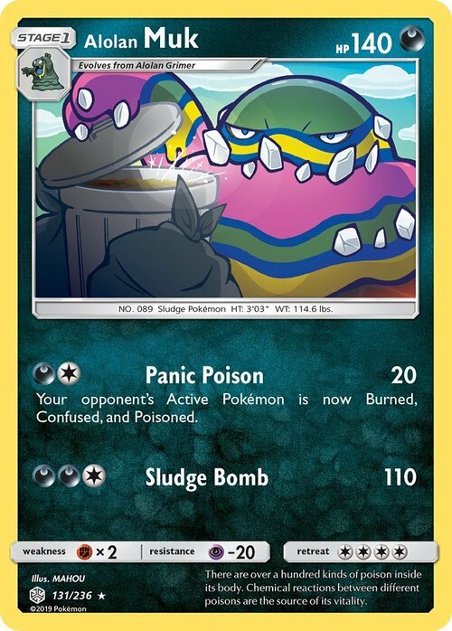 Alolan Muk Card Front