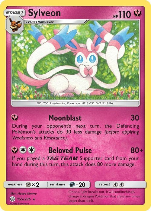 Sylveon Card Front