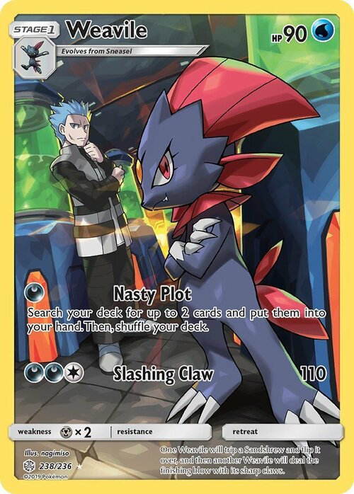 Weavile Card Front