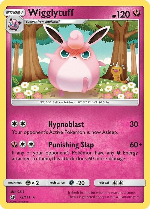 Wigglytuff Card Front