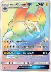 Alolan Golem GX