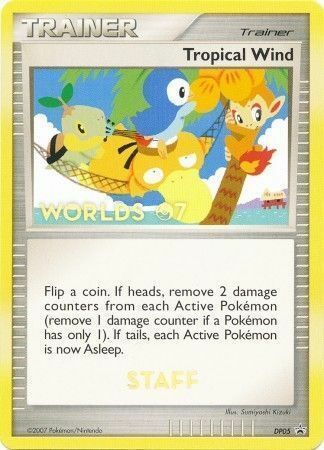 Tropical Wind Card Front