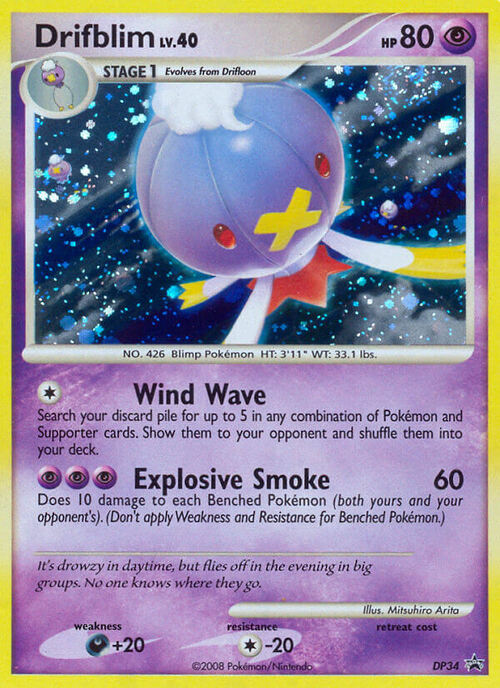 Drifblim Card Front