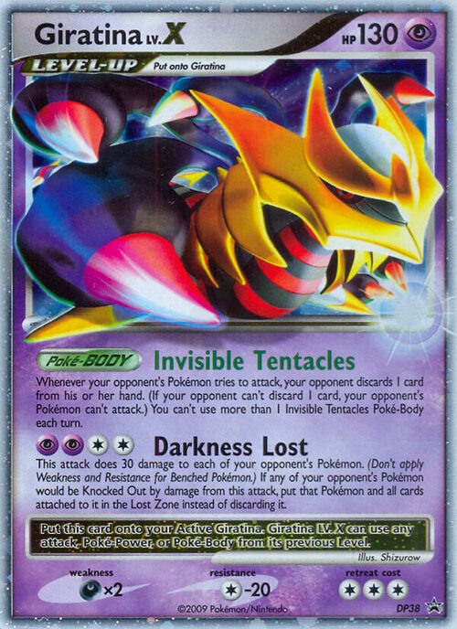 Giratina LV.X Card Front