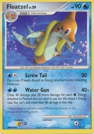 Floatzel Card Front