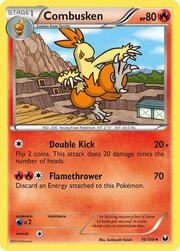 Combusken [Double Kick | Flamethrower | DEX]