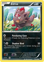 Zorua [Paralyzing Gaze | Shadow Bind]