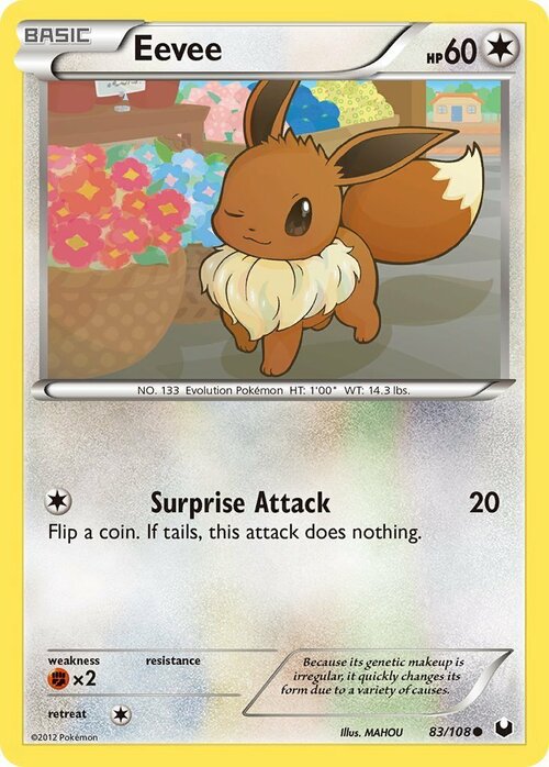 Eevee Card Front