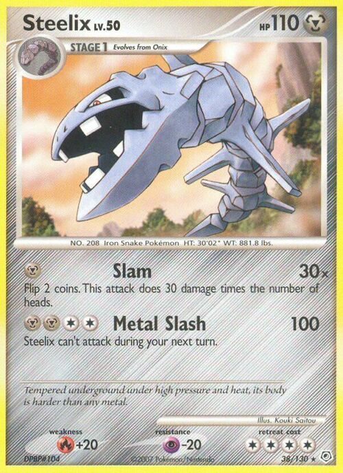 Steelix Lv.50 Card Front