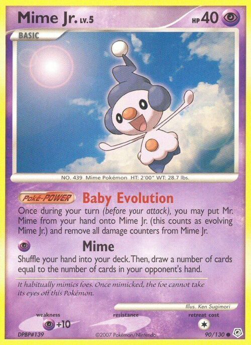 Mime Jr. Lv.5 Card Front