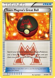 Team Magma's Great Ball