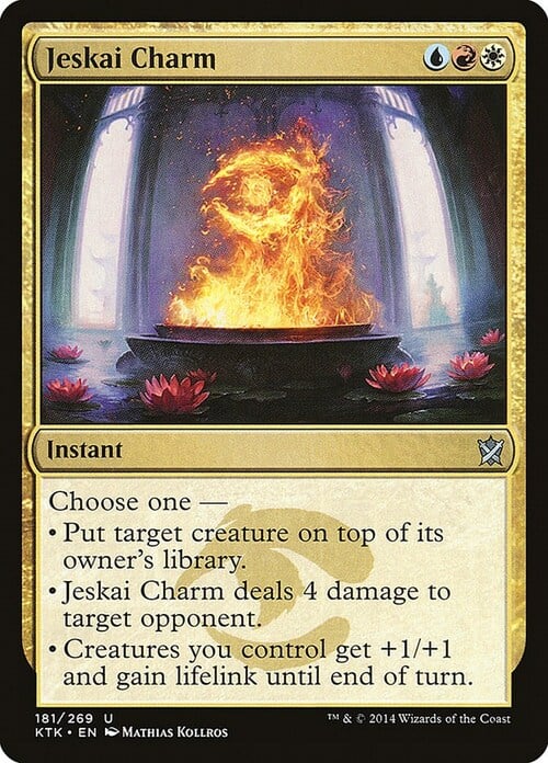 Jeskai Charm Card Front