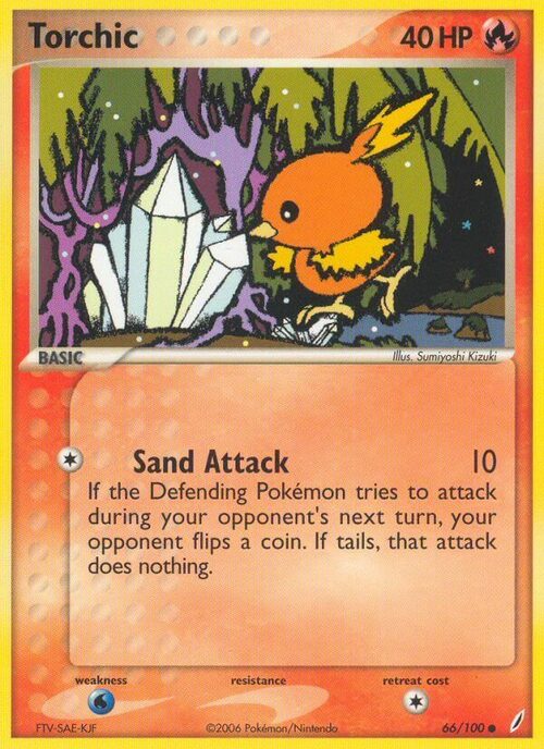 Torchic Card Front