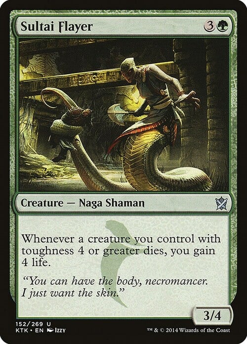 Sultai Flayer Card Front