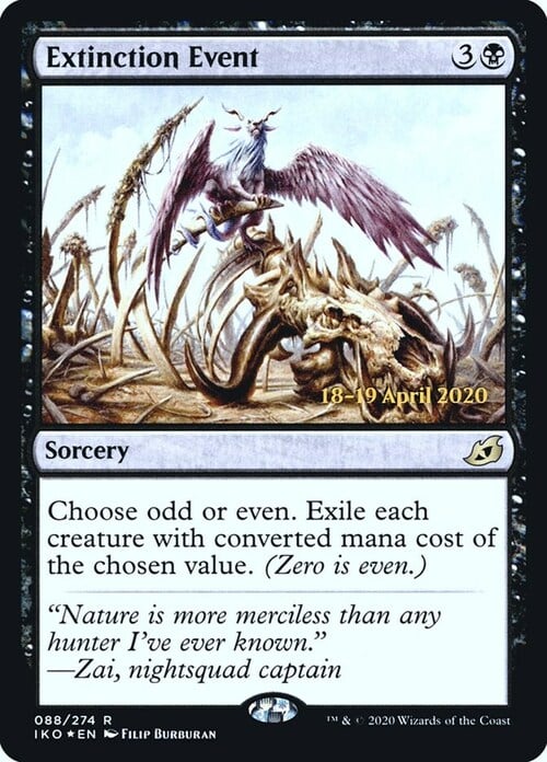 Extinction Event Card Front