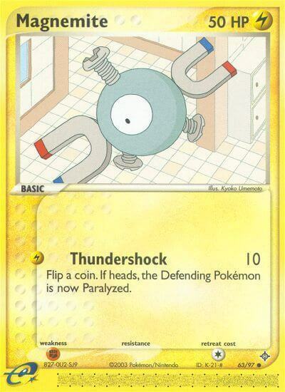 Magnemite Card Front