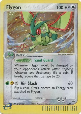 Flygon Card Front