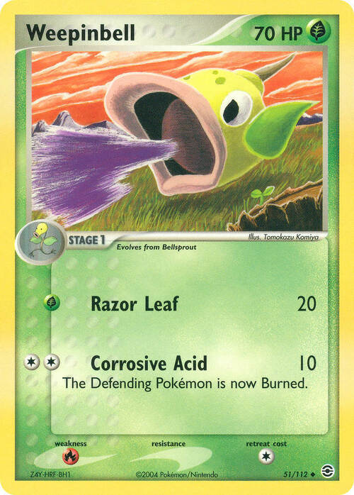 Weepinbell Card Front