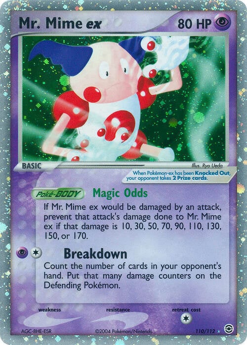 Mr. Mime ex Card Front