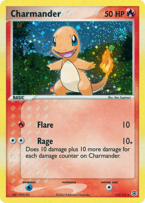 Charmander Card Front