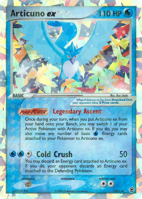 Articuno ex Card Front