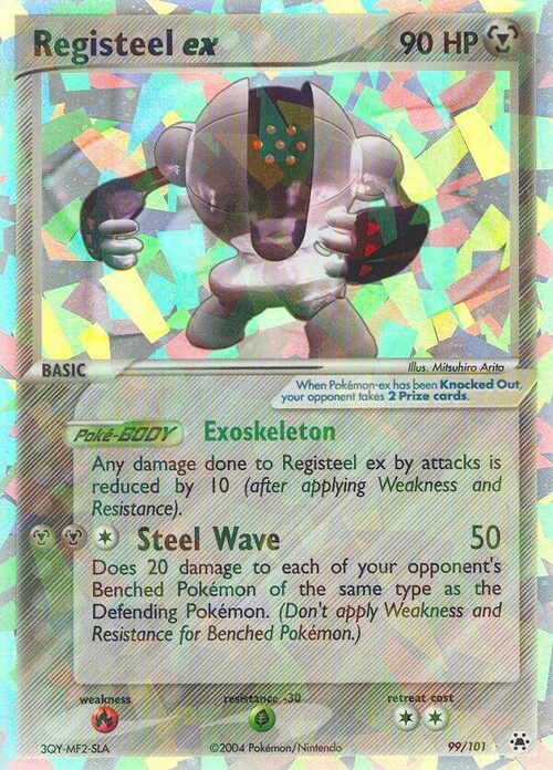 Registeel ex Card Front