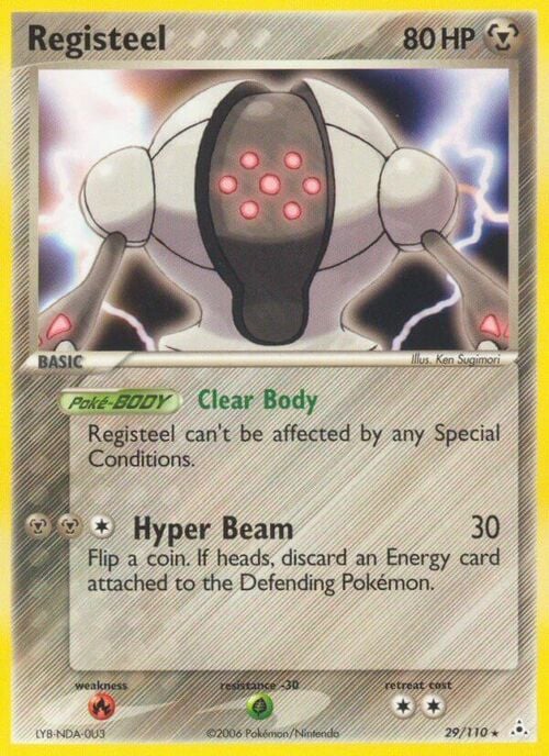 Registeel Card Front