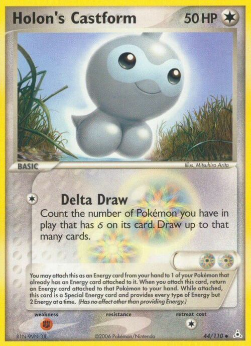 Holon's Castform Card Front