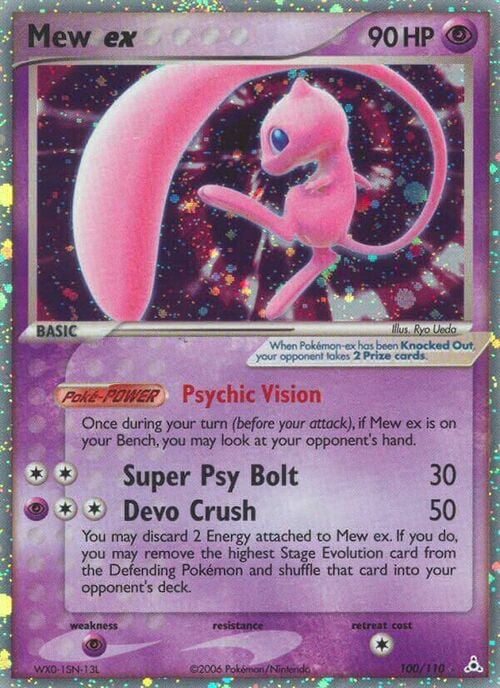 Mew ex Card Front