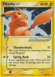 Pikachu ☆ [Thundershock | Spring Back]