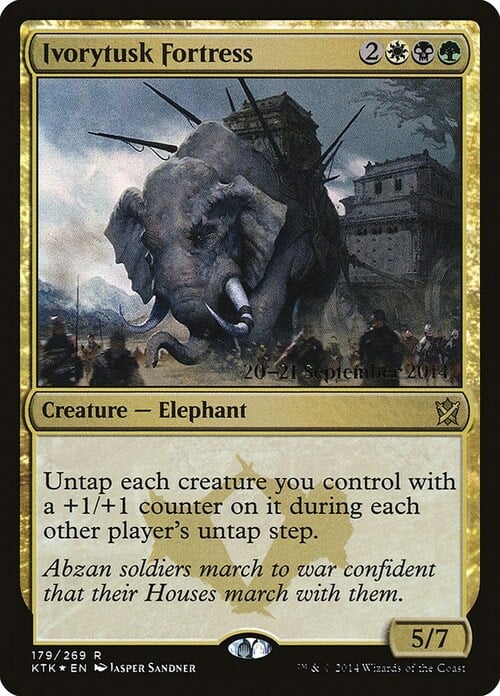 Ivorytusk Fortress Card Front