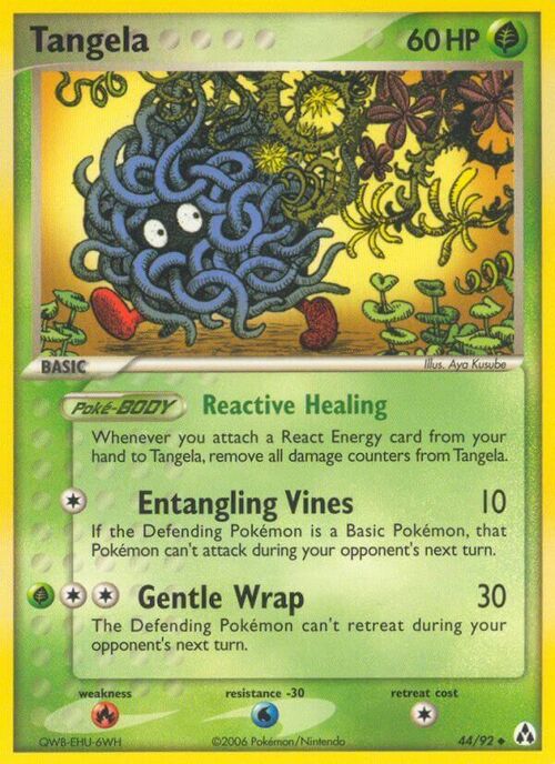 Tangela Card Front