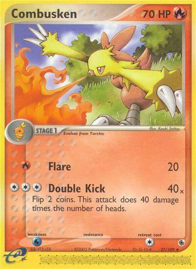 Combusken Card Front