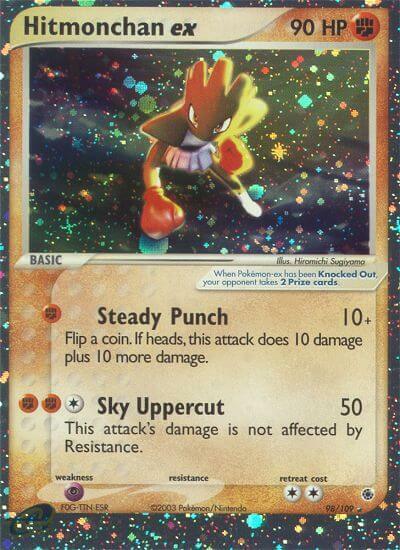 Hitmonchan ex Card Front