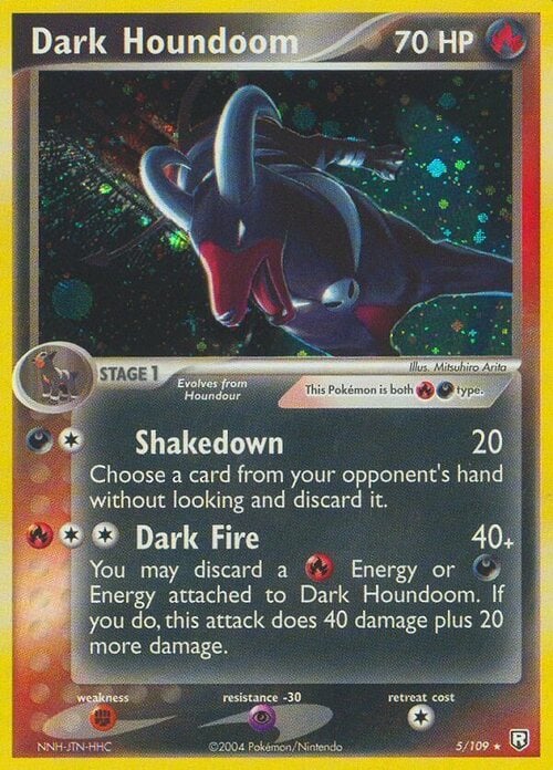 Dark Houndoom Card Front