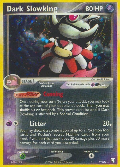 Dark Slowking Card Front