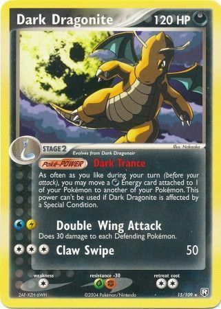 Dark Dragonite Card Front