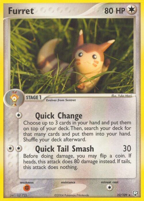 Furret Card Front