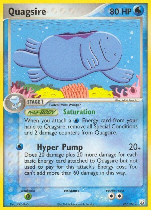 Quagsire Card Front