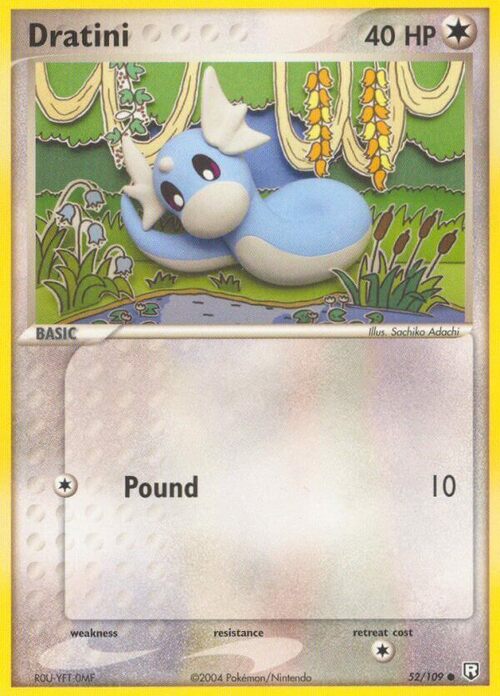 Dratini Card Front