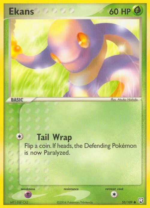 Ekans Card Front