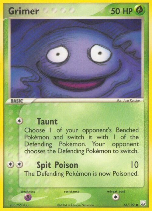 Grimer Card Front