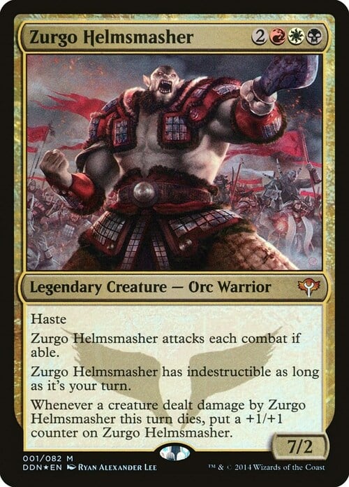 Zurgo Helmsmasher Card Front